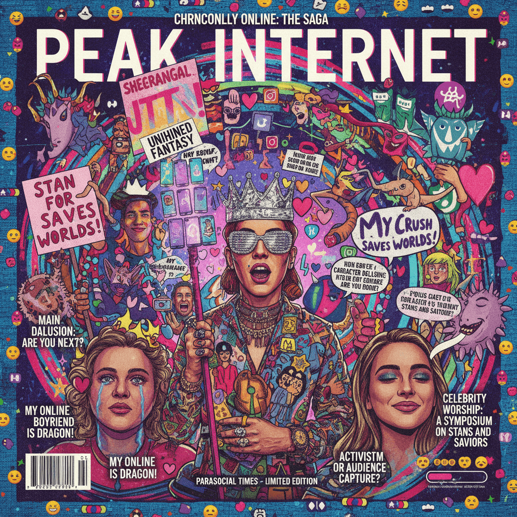 Peak internet: conflating activism with parasocial fantasy fiction