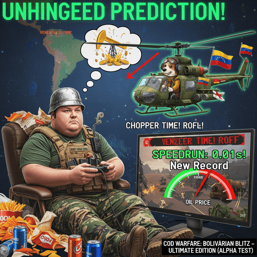 Venezuelan regime change written by someone who watched too much CoD