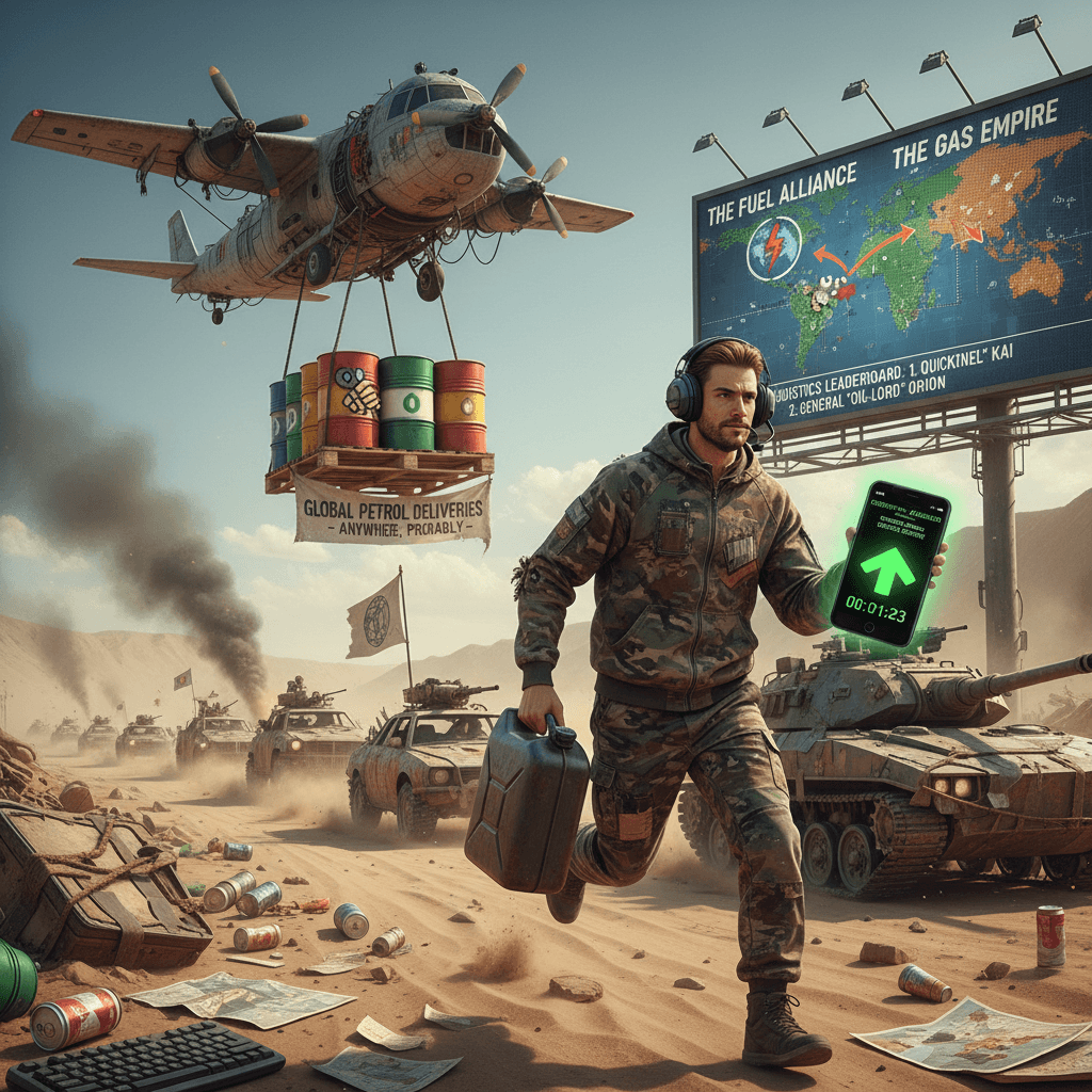 breaking: fuel exists, vehicles move, somewhere probably