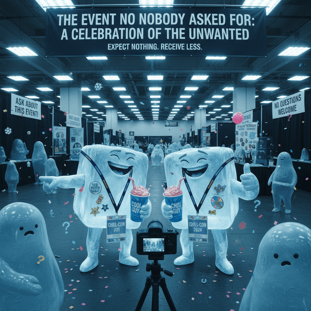 Two cool guys at the event nobody asked about