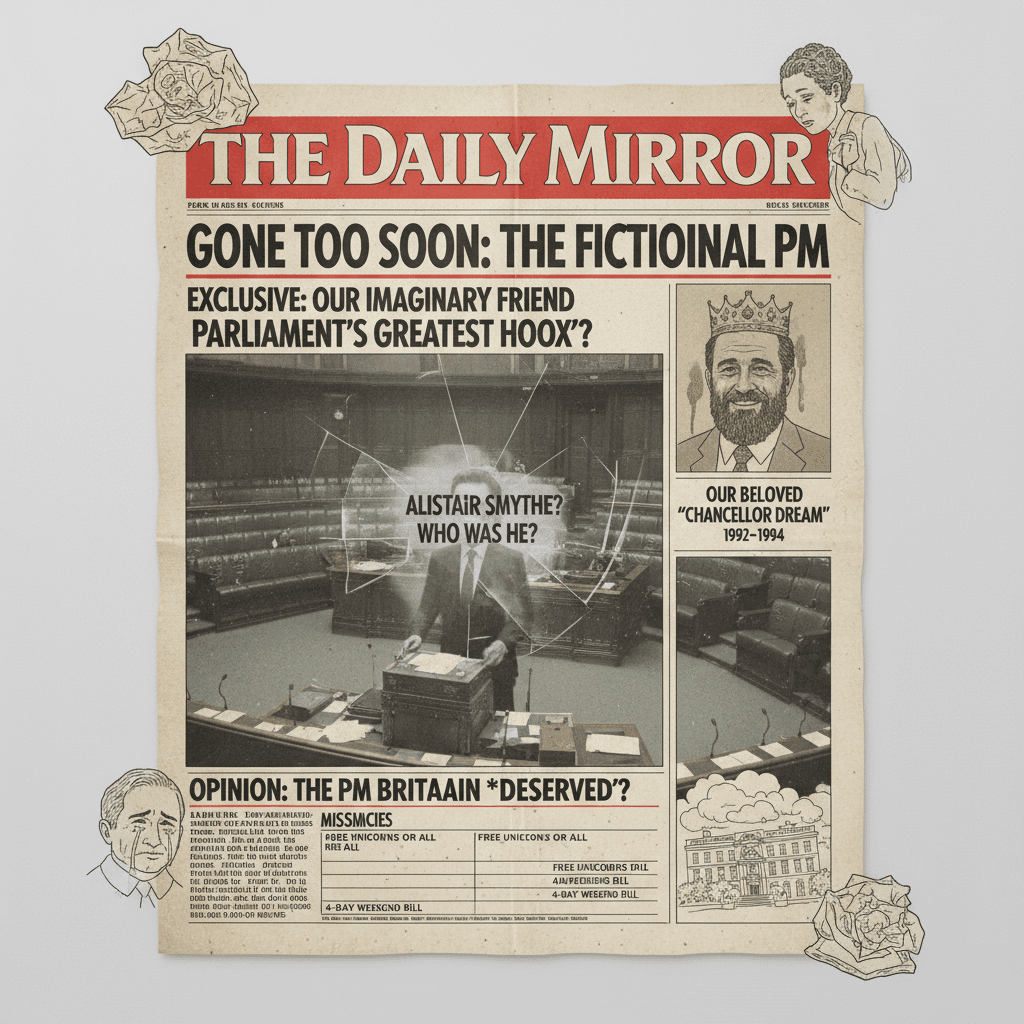 RIP to a PM who existed only in the Mirror's imagination