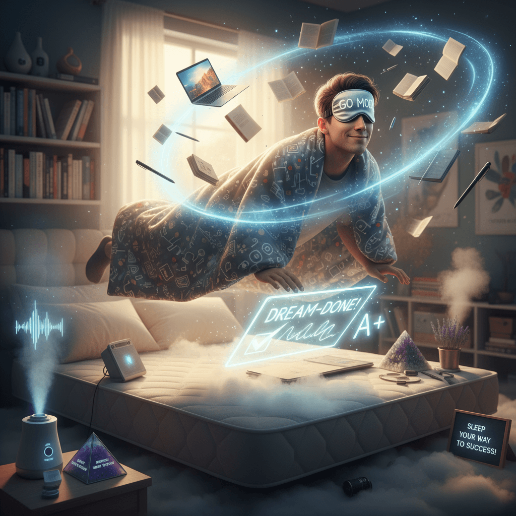 just sleep harder bro, your dreams will do ur homework