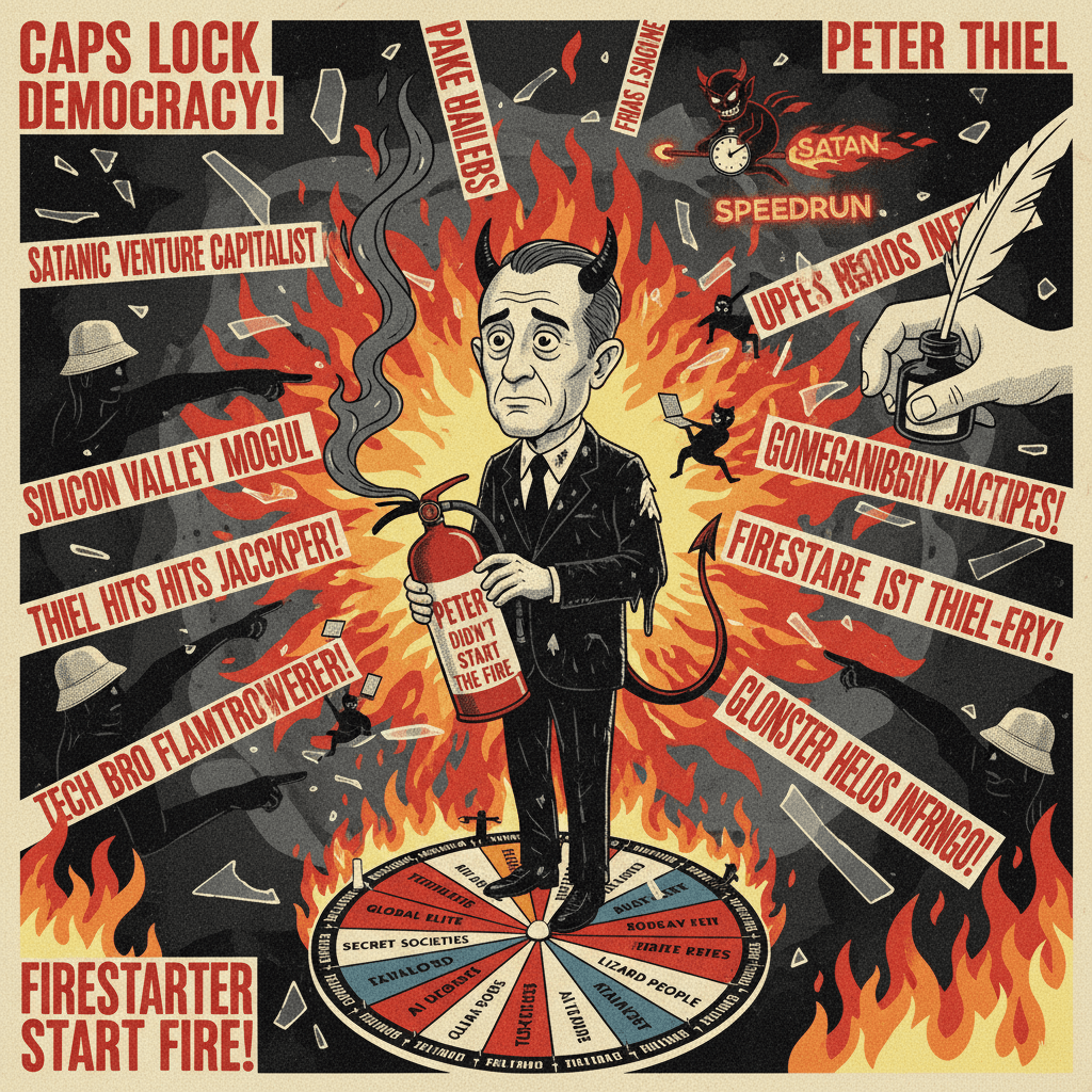 peter thiel didn't start the fire, but this headline did