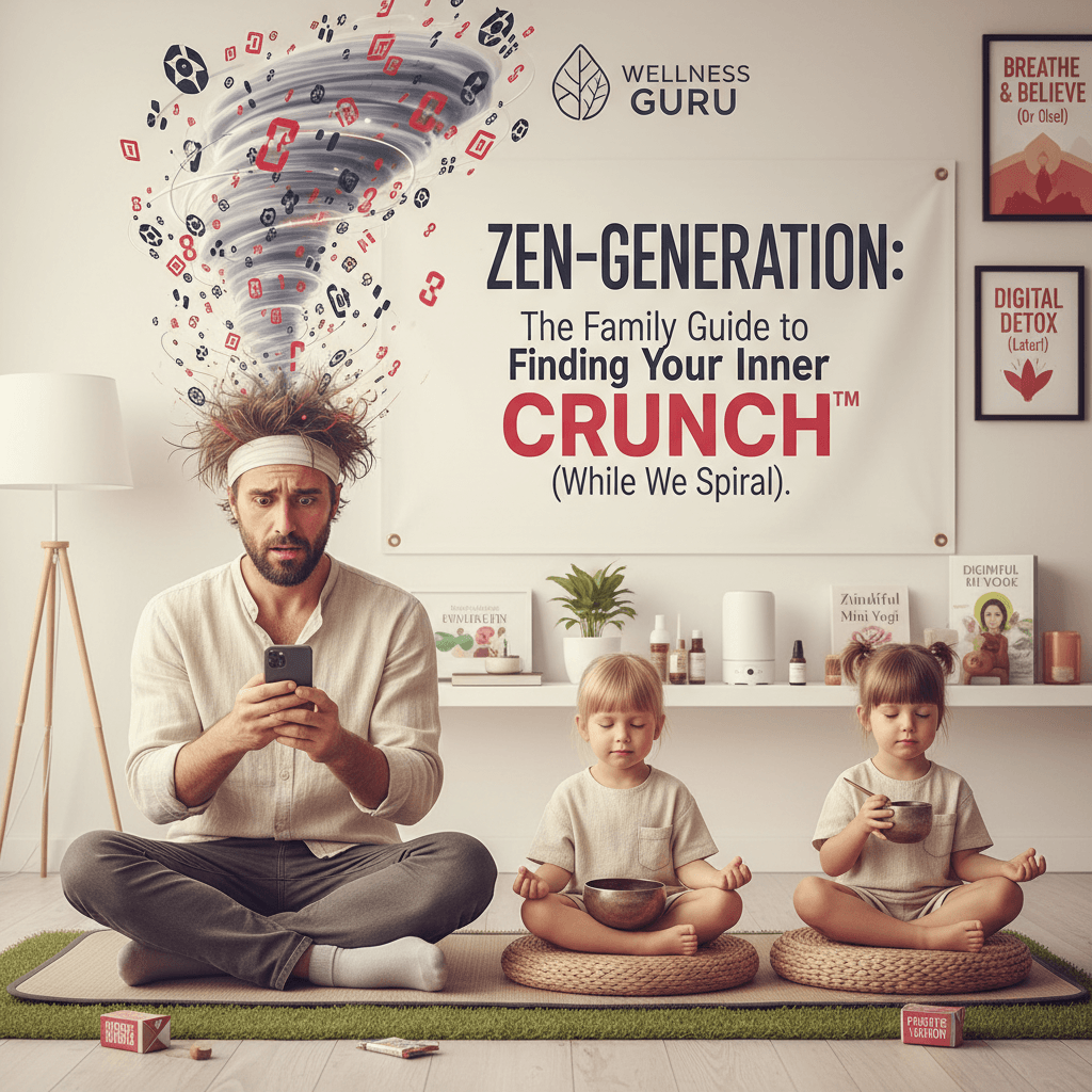 Teach your kids to zen while you stress-doom-scroll