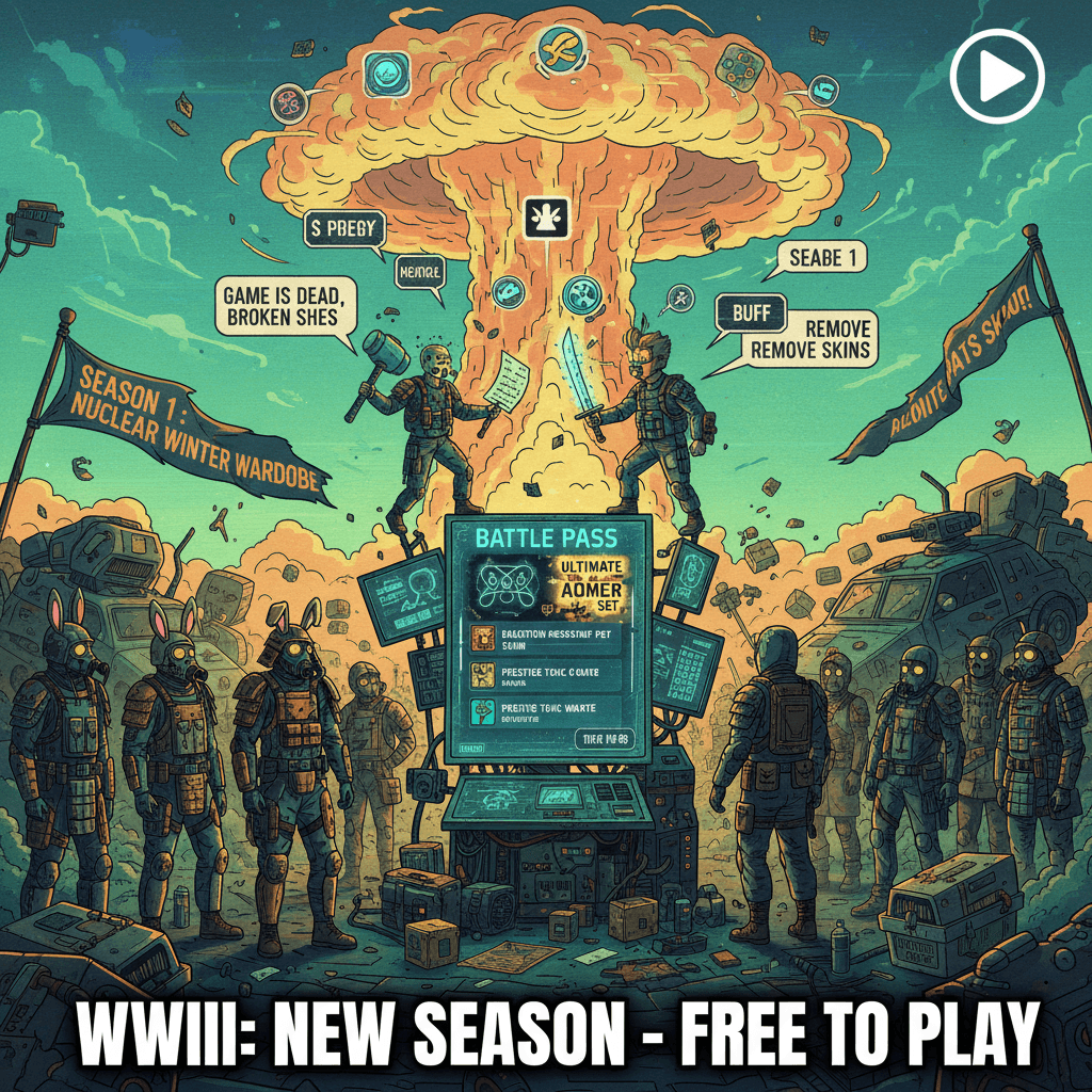 WW3 cancelled, now with battle pass and seasonal cosmetics