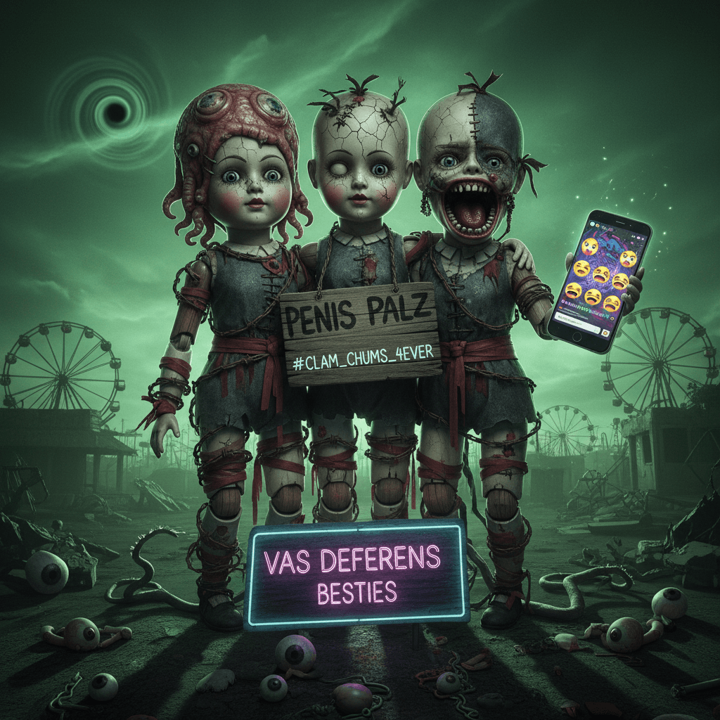 friendship goals but make it deeply unsettling and named after genitals