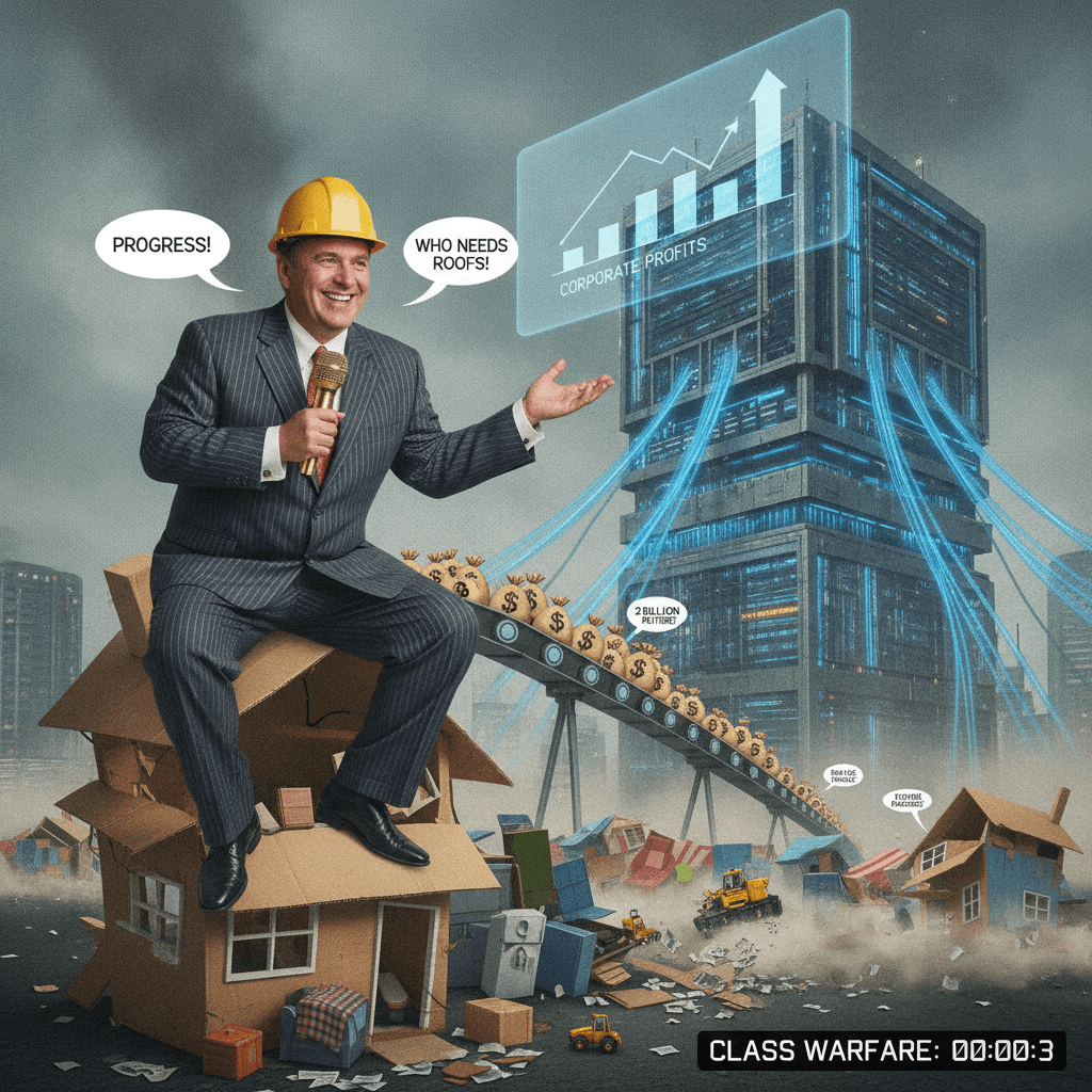 Mayor insults renters' homes while shilling $2B corporate infrastructure