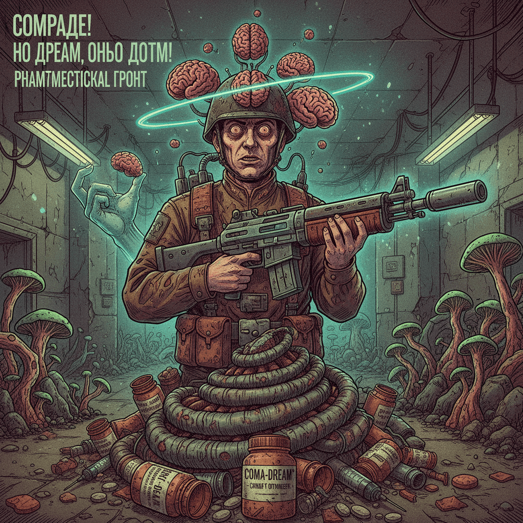 Soviet-era brain pills for soldiers who can't afford sleep