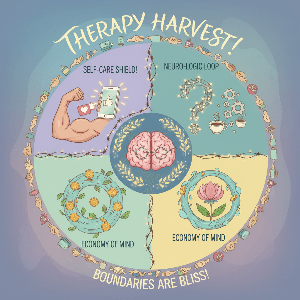 Healthy boundary-setting disguised as profound Instagram therapy