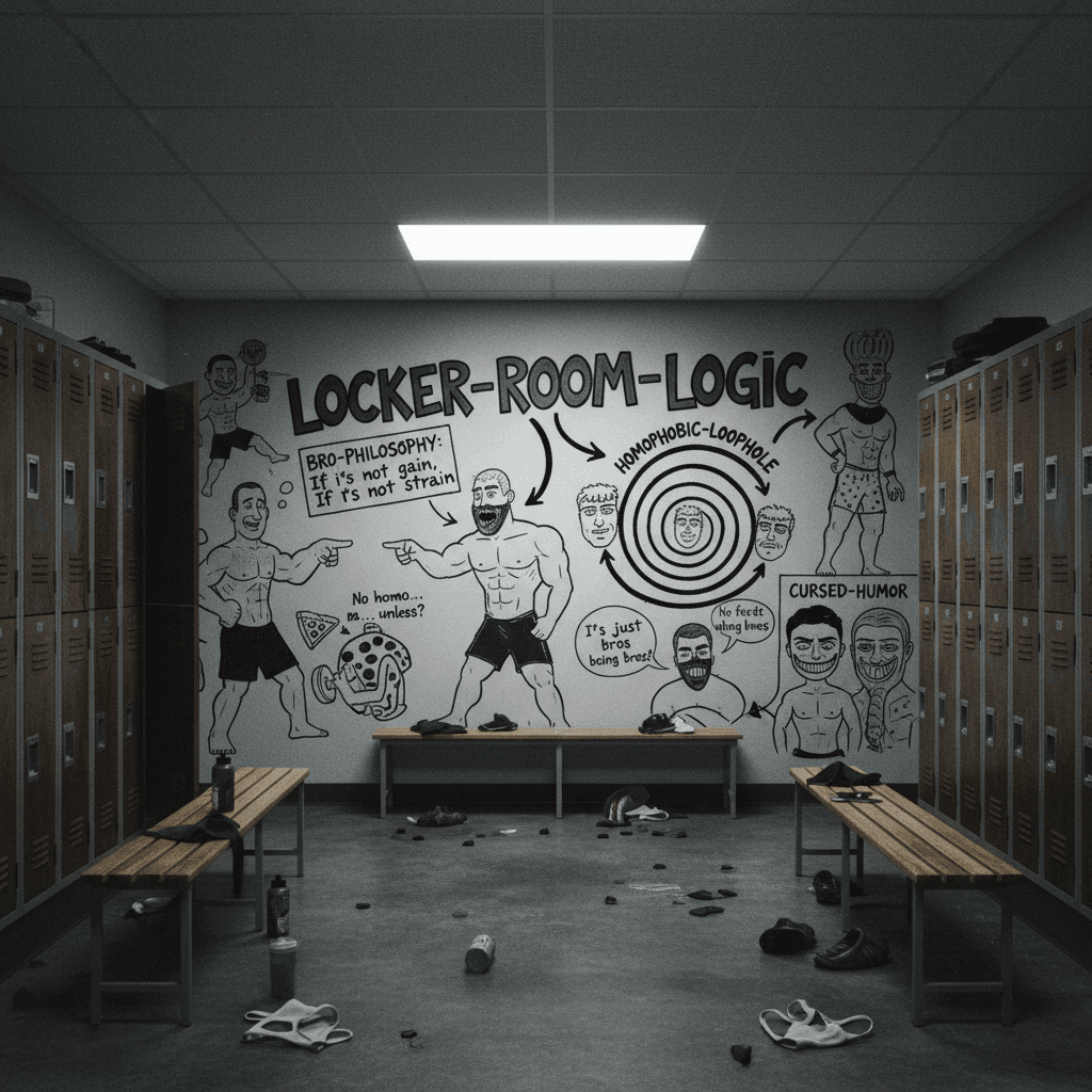 peak mid-2000s homophobia disguised as a joke