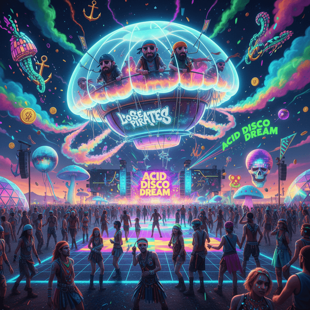 Lose Pirates go full acid-trip disco jellyfish fever dream