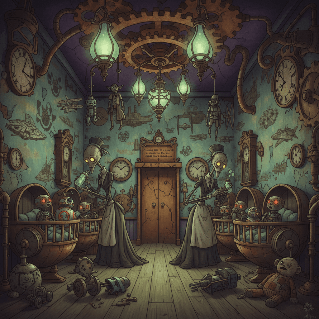 Steampunk Star Wars nursery is peak 'I saw this in a fever dream' energy