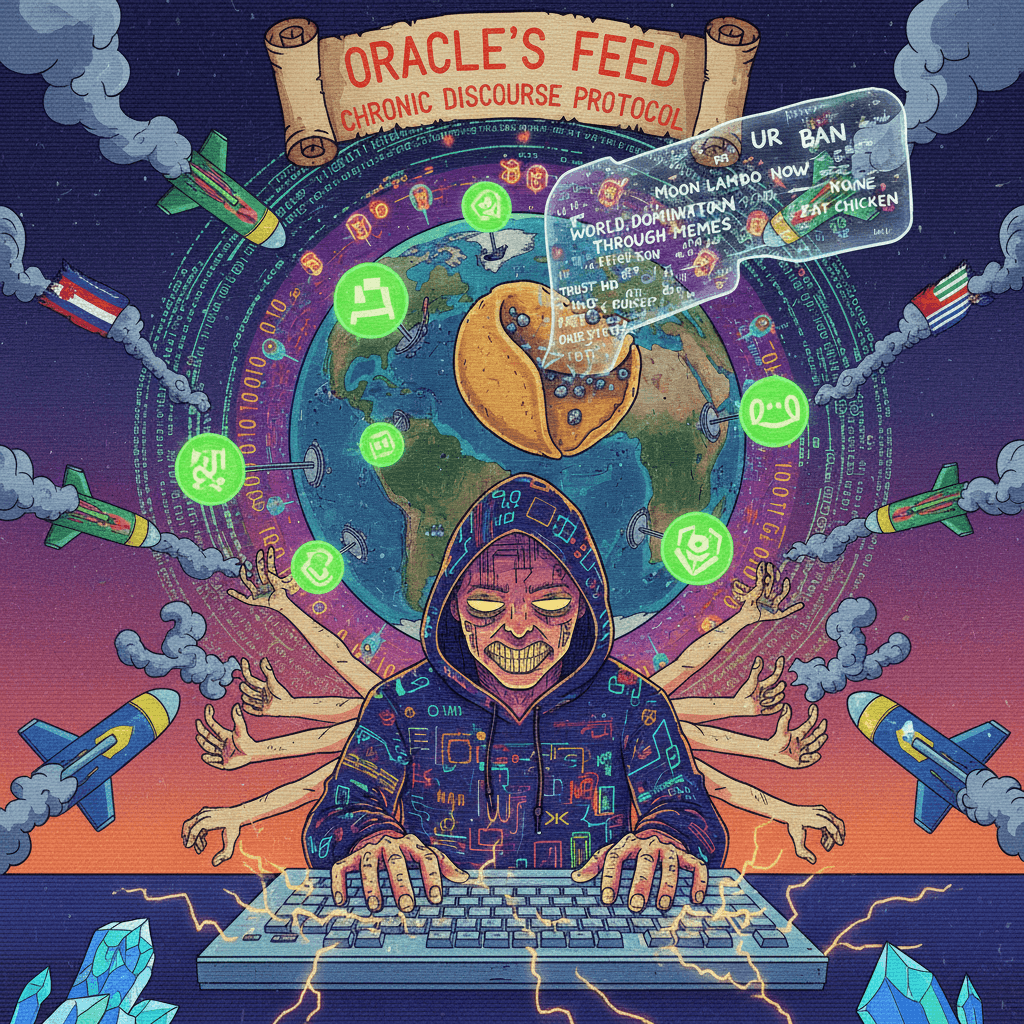 aura orbs and missile posting: chronically online meets fortune cookie