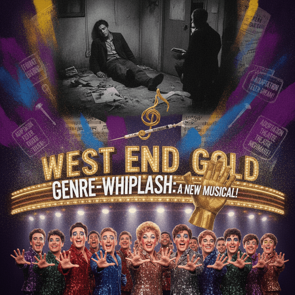 Junkie heroin drama + jazz hands = West End gold apparently