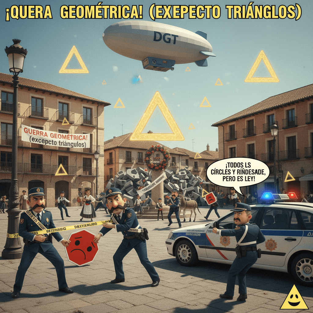 DGT declares war on shapes, triangles granted immunity