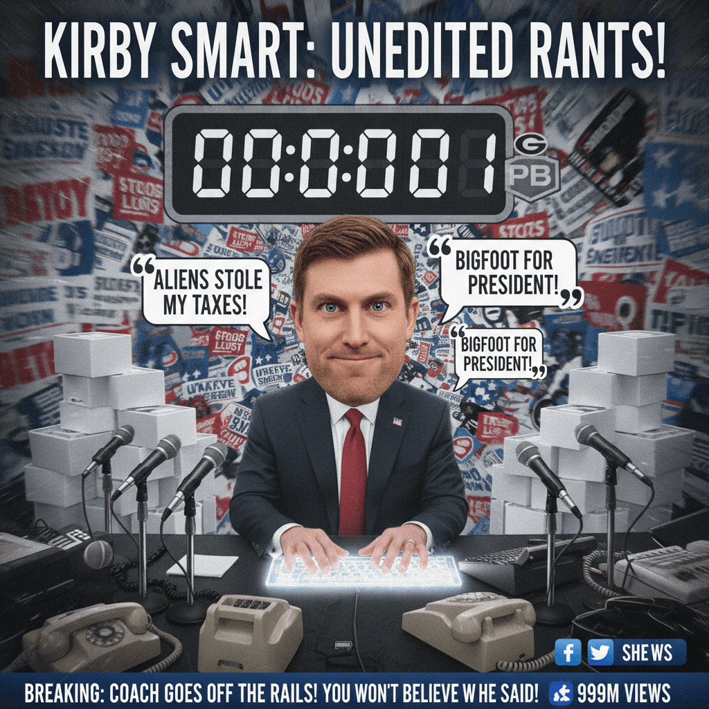 Kirby Smart speedruns political commentary he never made