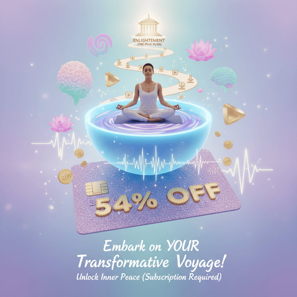 54% off your journey to pretending meditation apps changed your life