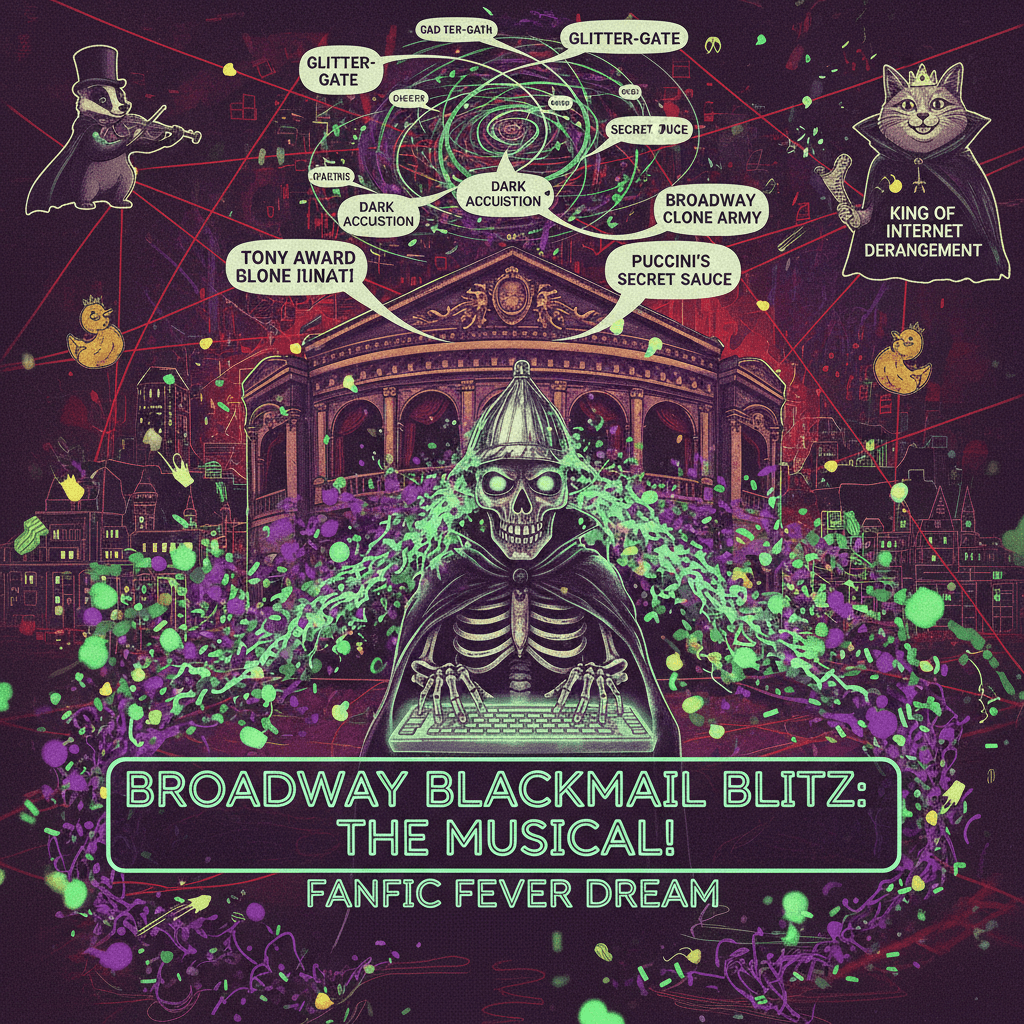 Musical theater bad faith + dark accusations = peak internet derangement