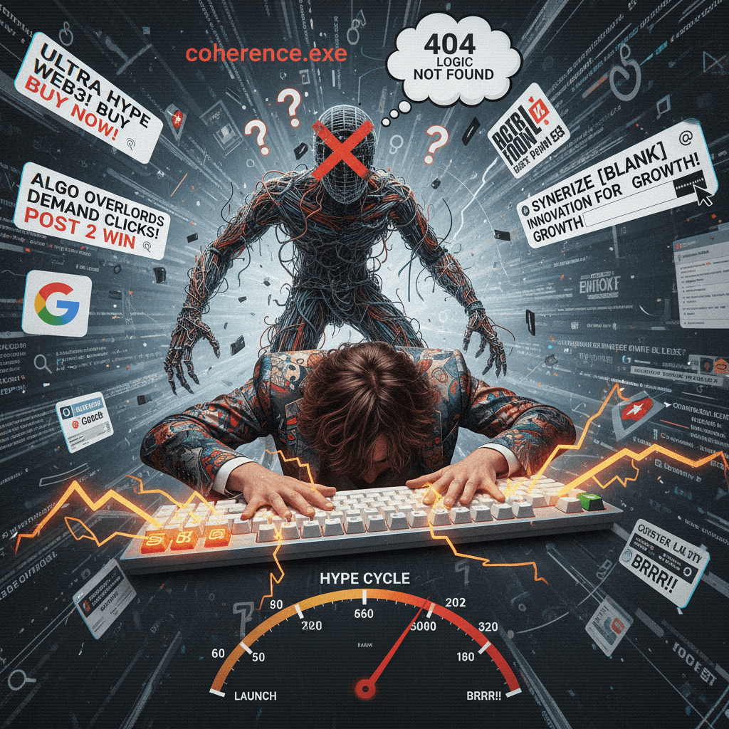 coherence.exe has stopped responding; keyboard go brrr about web infrastructure