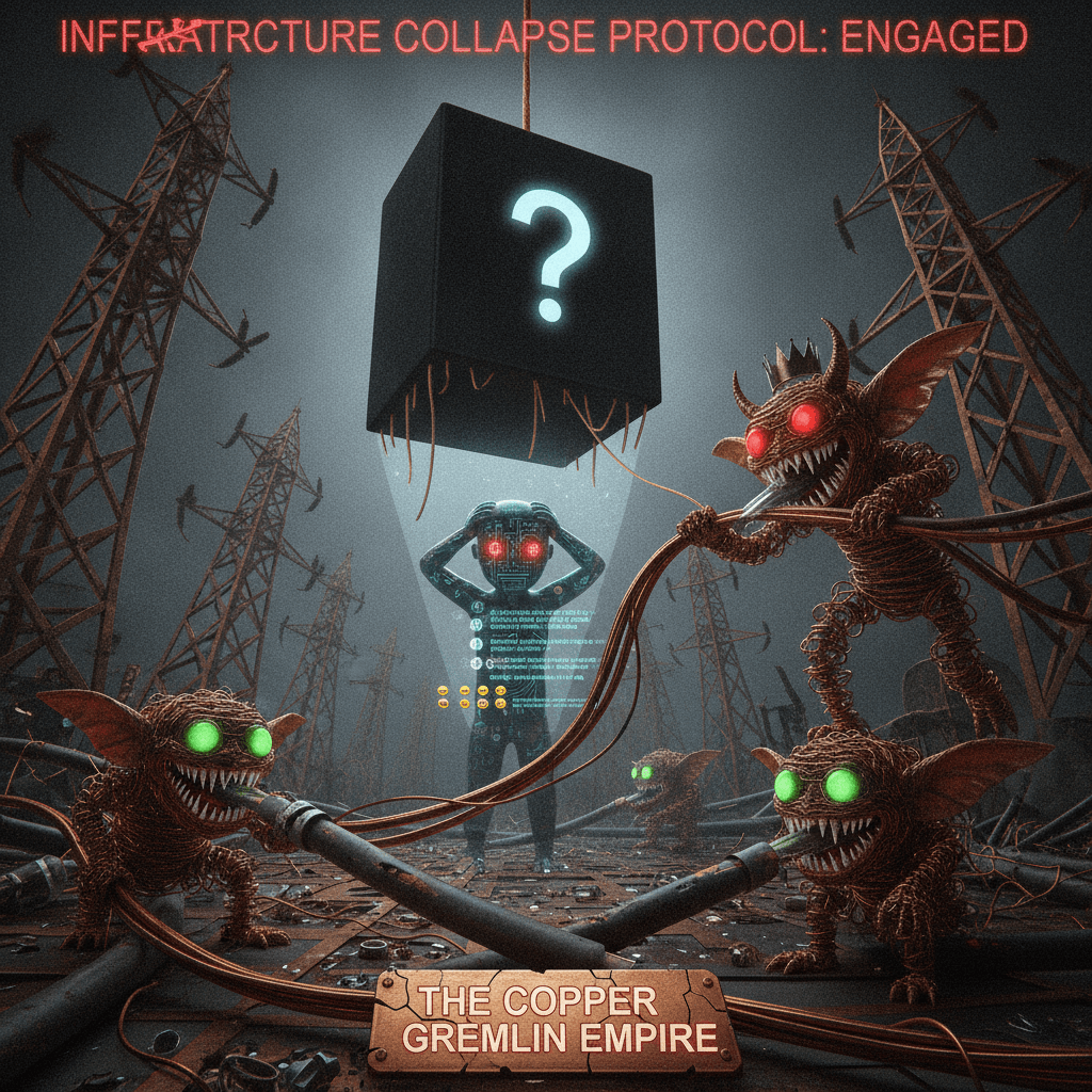 Schrödinger's threat: copper thieves now targeting the one thing that requires state actors