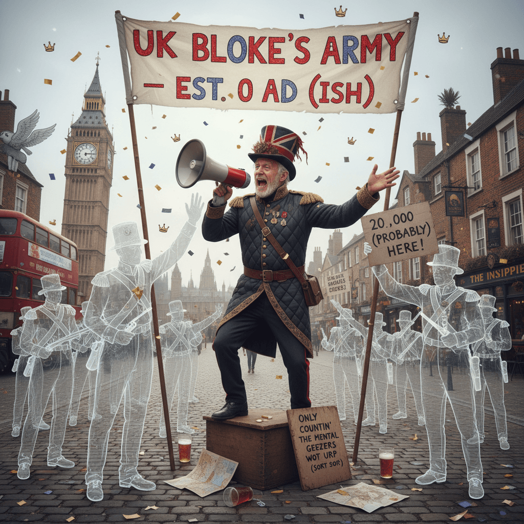 20k patriots but only counting the ones who showed up