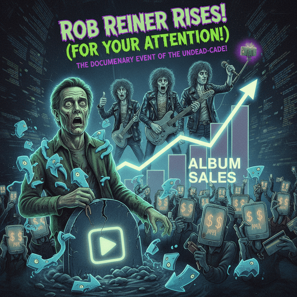 Killed Rob Reiner for clicks, Spinal Tap would be proud