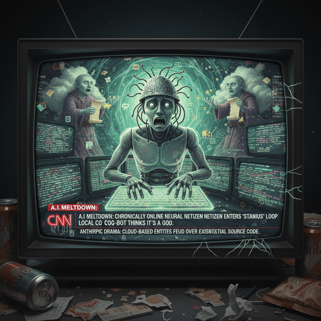 CNN reports: local AI having a normal one, very stable genius hours