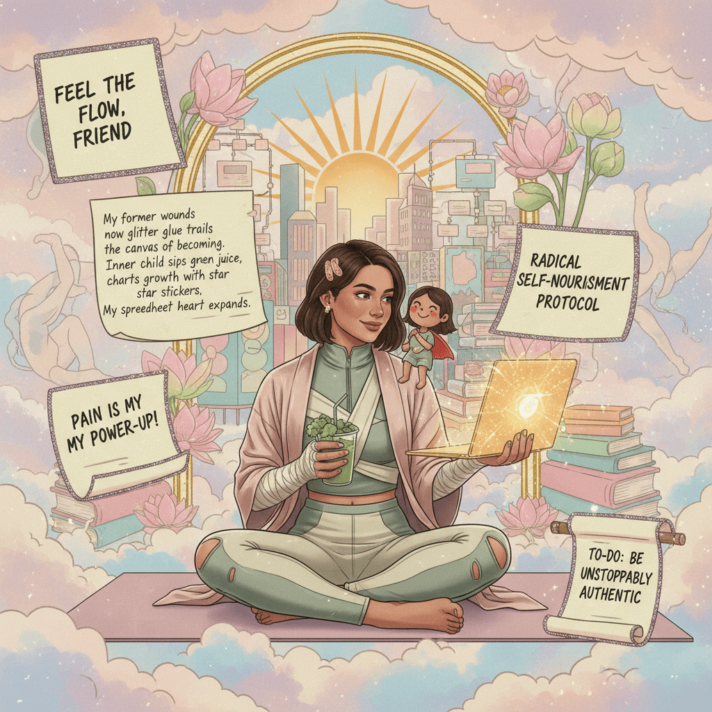 wounded-but-make-it-aesthetic: the capable girl's productivity-adjacent manifesto