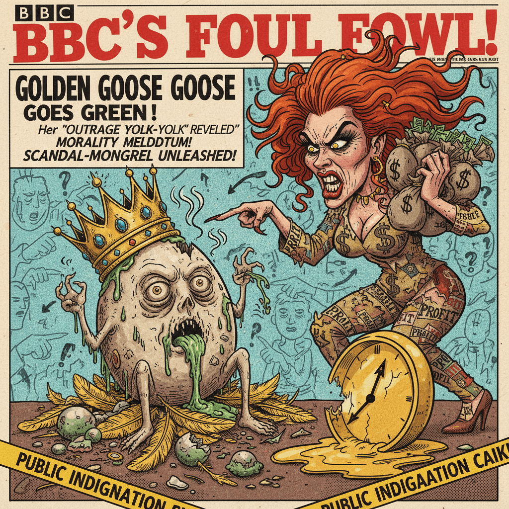 BBC's golden goose now rotten egg, says woman who profits from outrage
