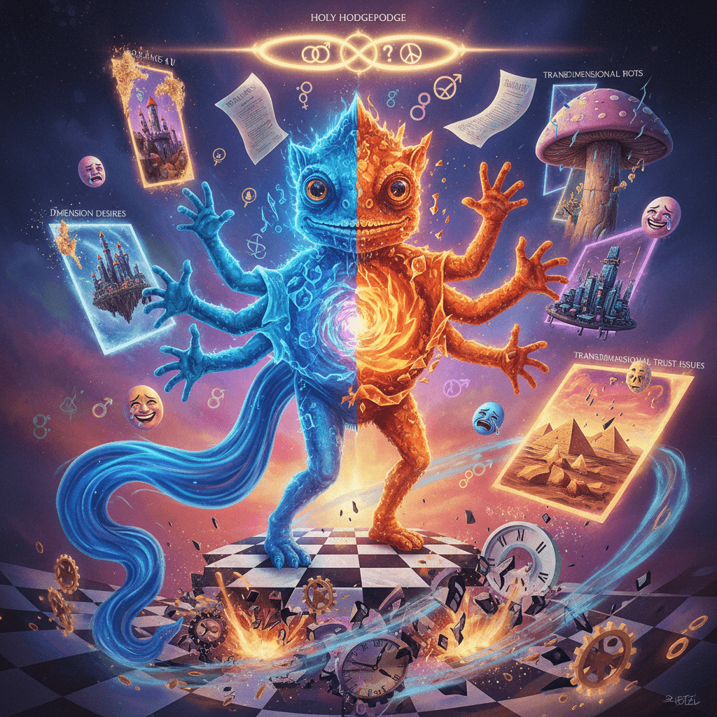 gender-bifurcated interdimensional real estate broker having an episode