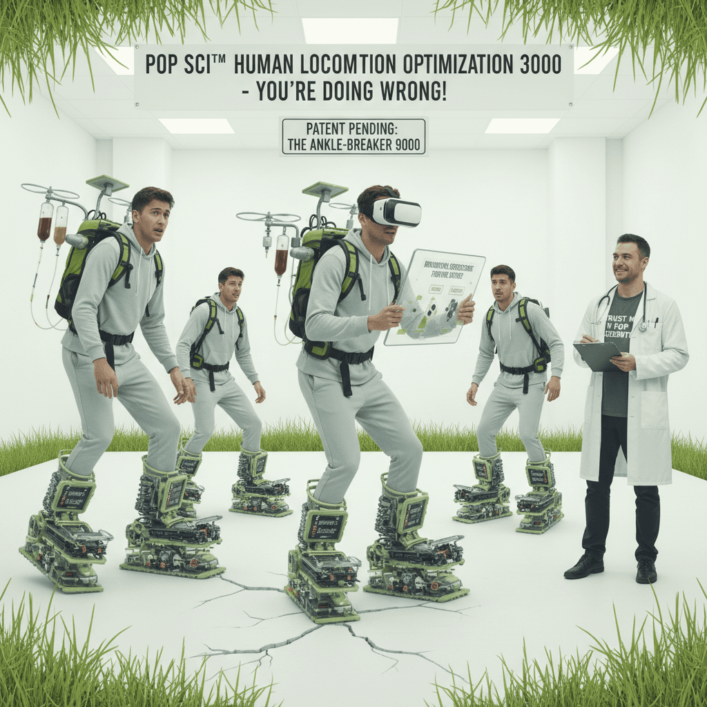 Popular Science discovers walking, immediately ruins it