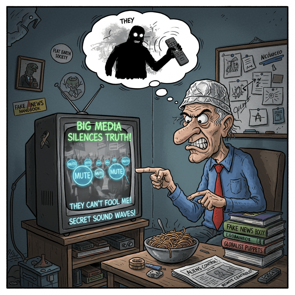 TV muting boos: the ultimate cope tier conspiracy