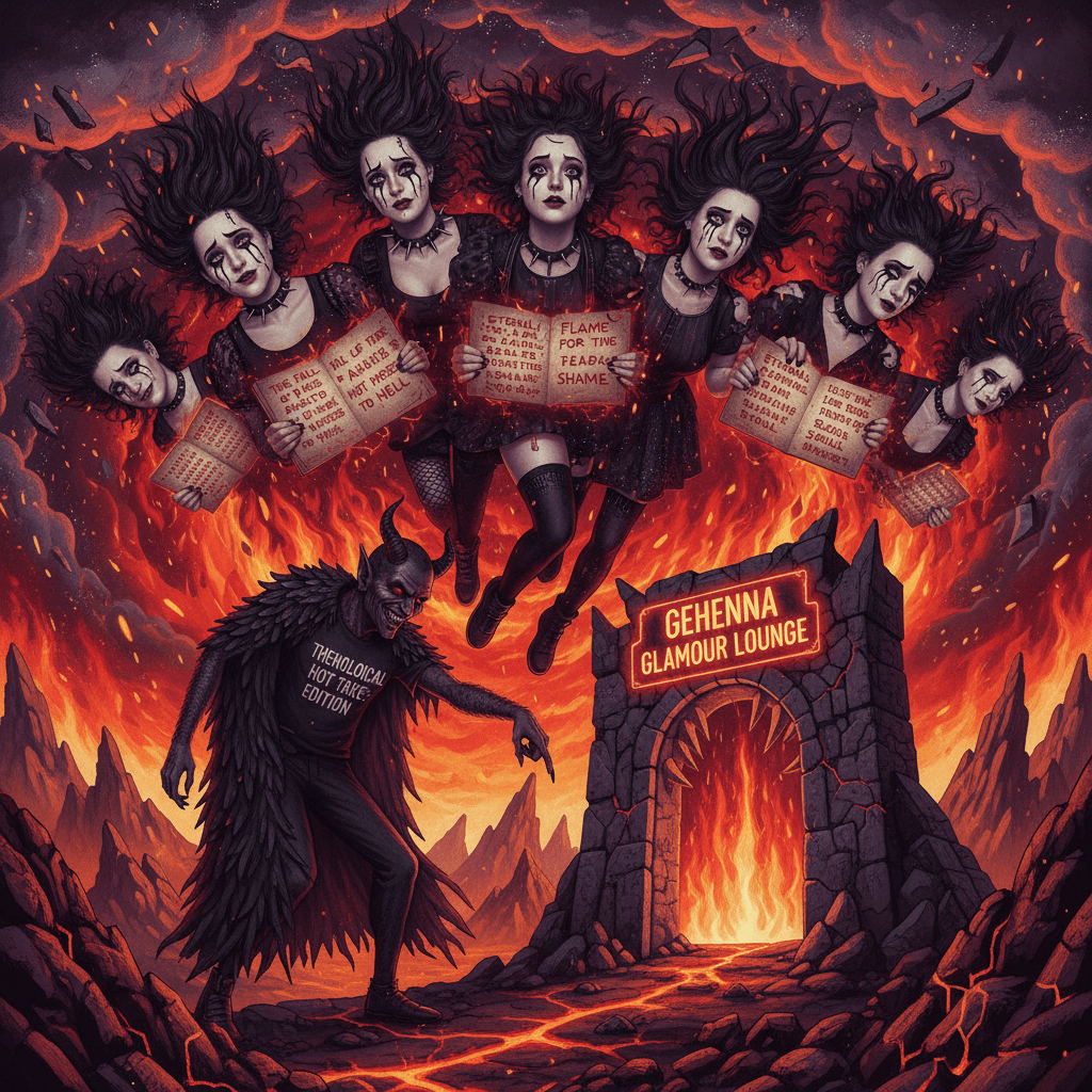 beautiful girls go to hell: a theological hot take