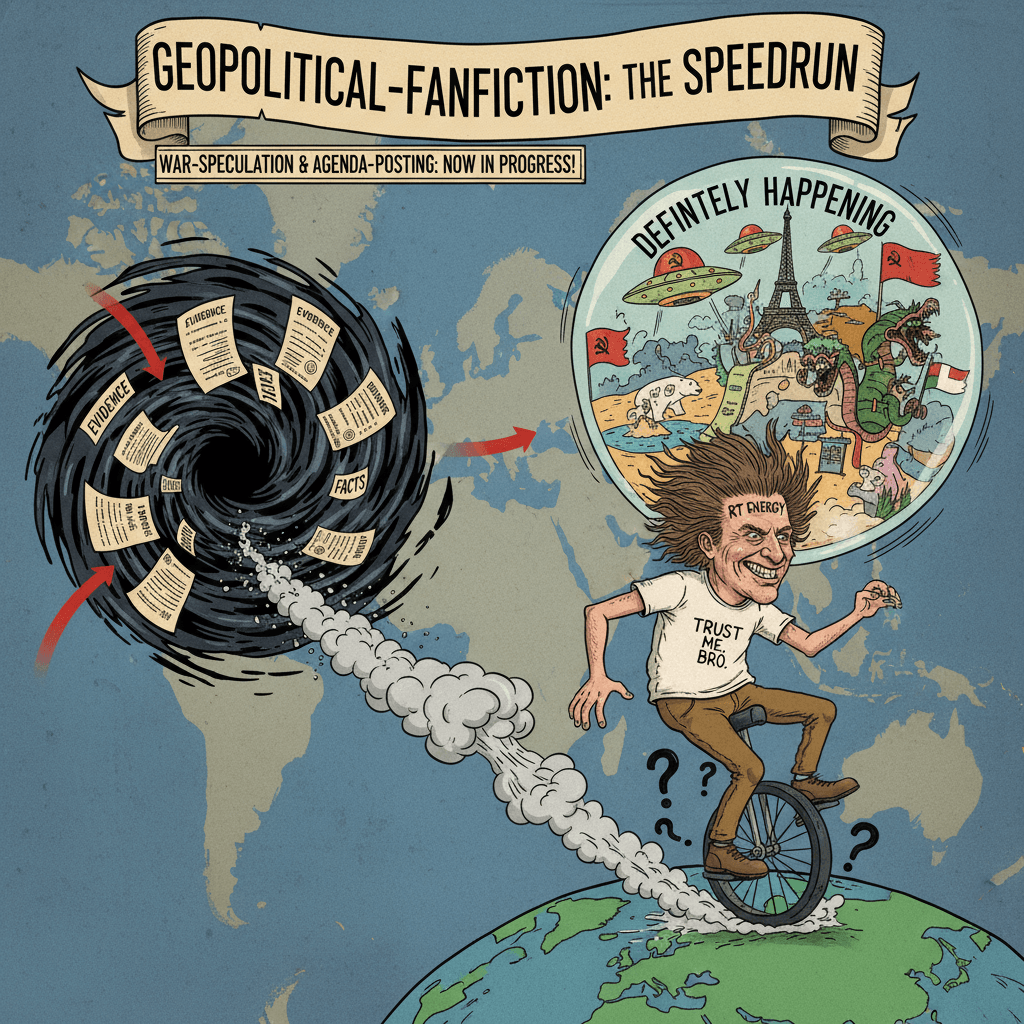 RT speedruns 'what if' into 'definitely happening' without the receipts