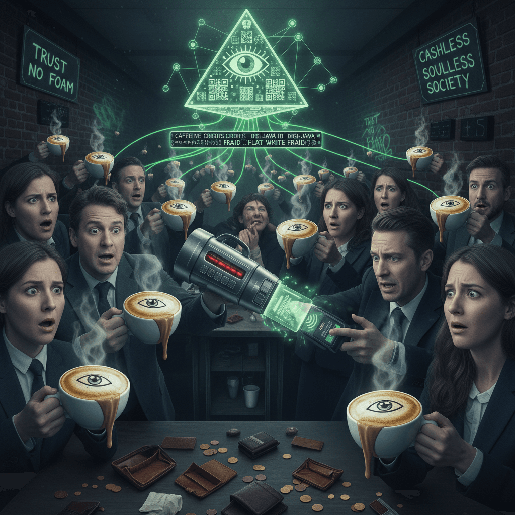 they're definitely tracking ur lattes, wake up sheeple