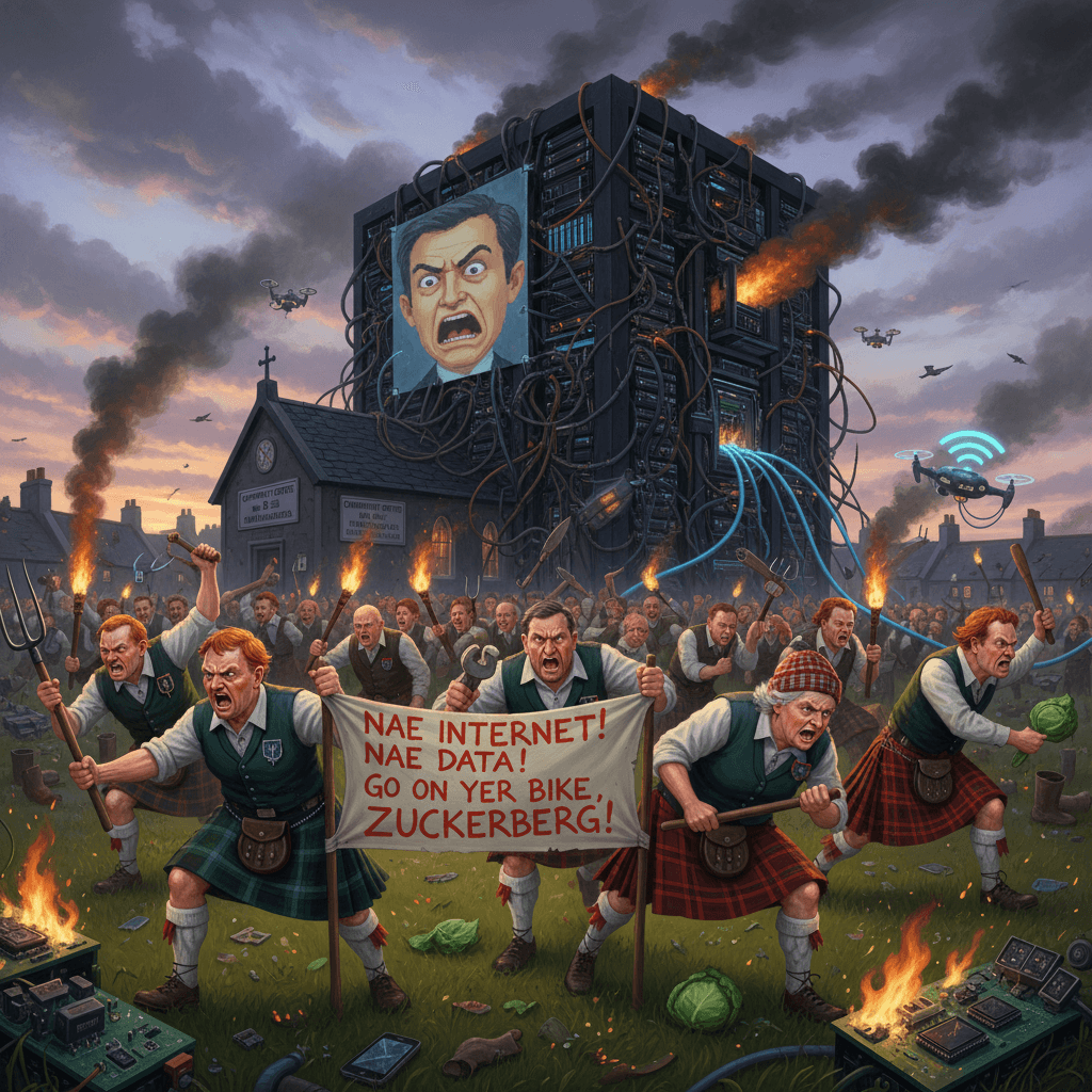 scots collectively decide to fight big tech with pure spite