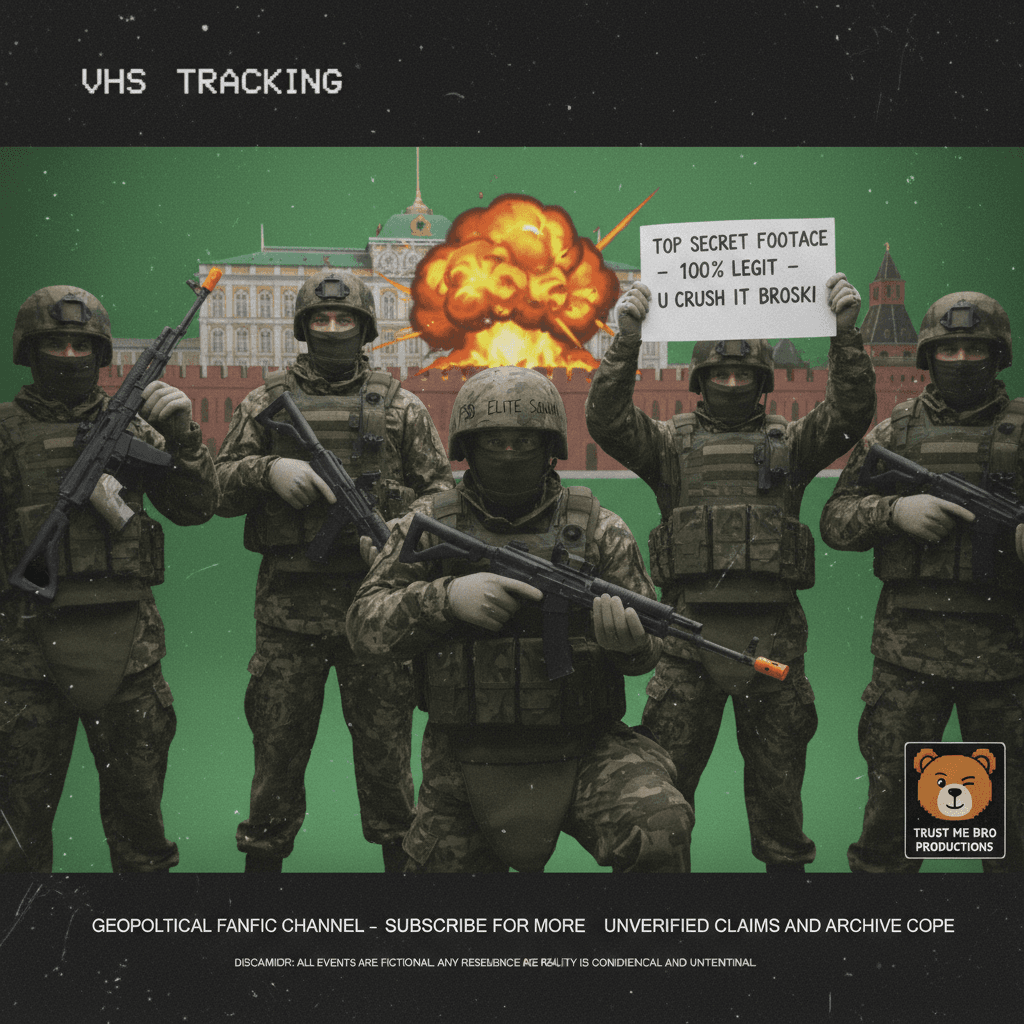 FSB footage that's definitely real, trust me bro