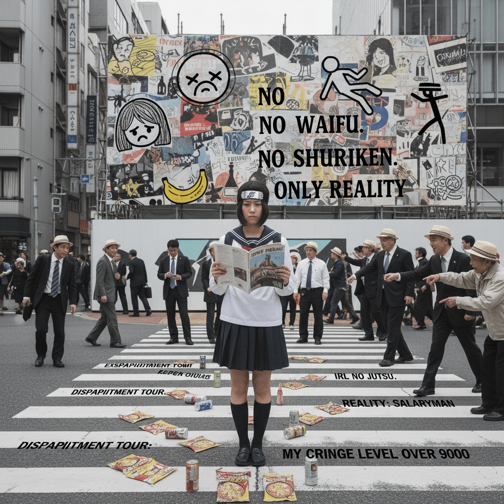 Cope harder about Tokyo's lack of anime girls and ninjas