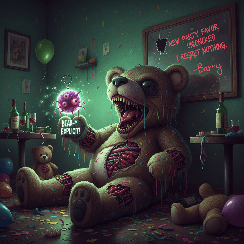 Bear-y explicit: New party favor unlocked