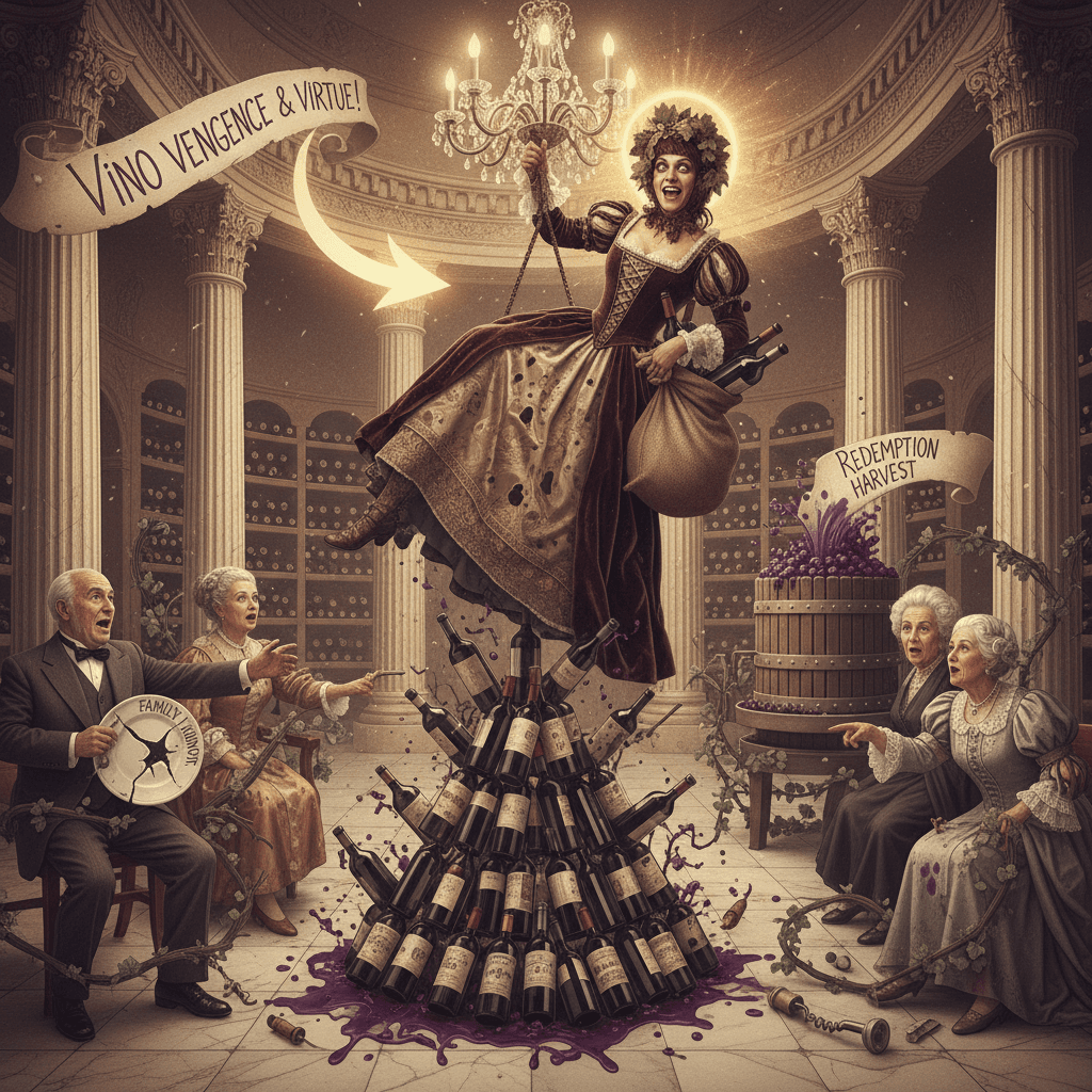 From family fight to wine heist: a modern redemption arc