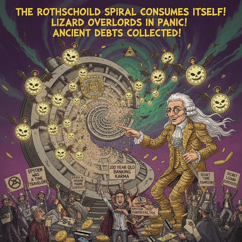 rothschild dynasty gets owned by 200 year old banking karma