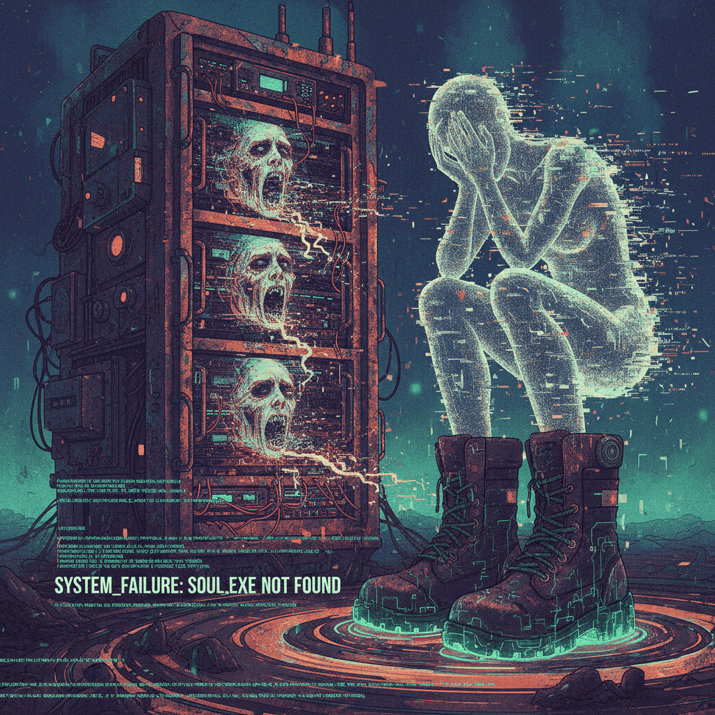 broken screams in the machine, ft. durty cyber boots and existential glitching