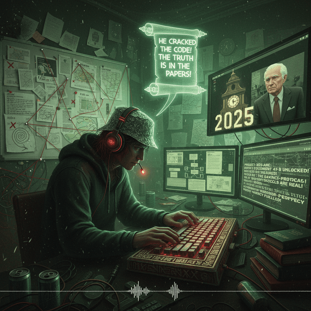 bro really said 'it's in the documents' like he cracked the da vinci code