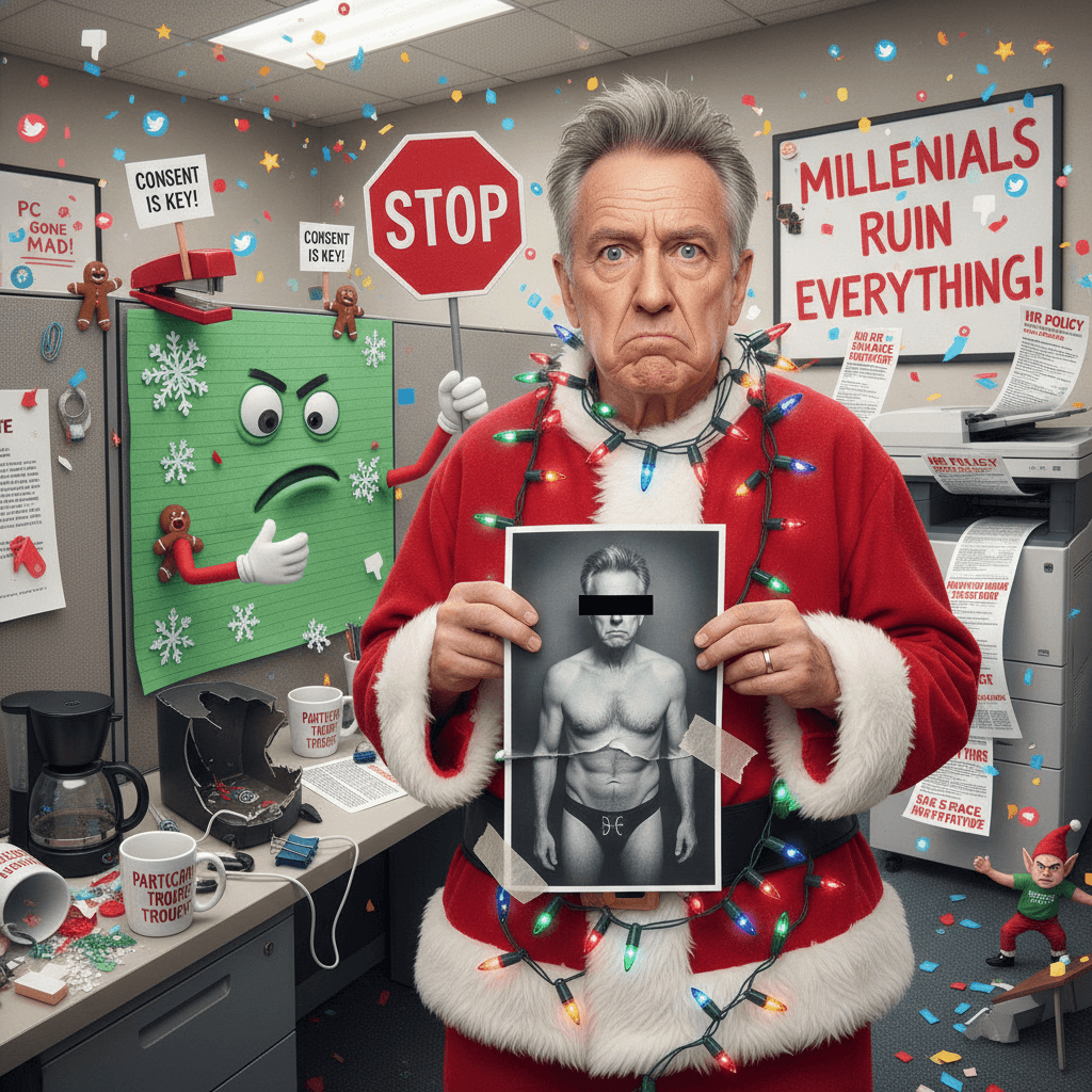 Jeremy Kyle discovers workplace boundaries, acts shocked