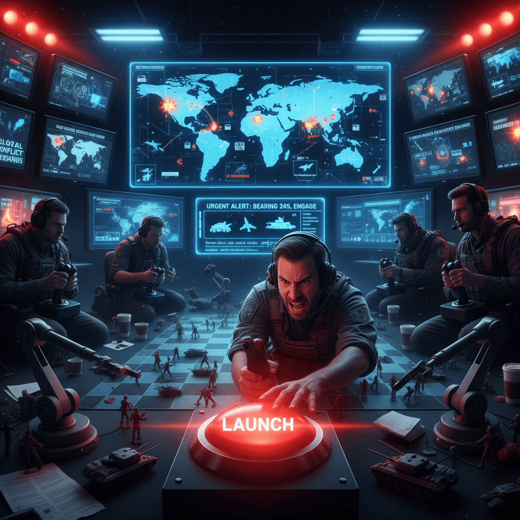 when the news ticker becomes a real-time strategy game