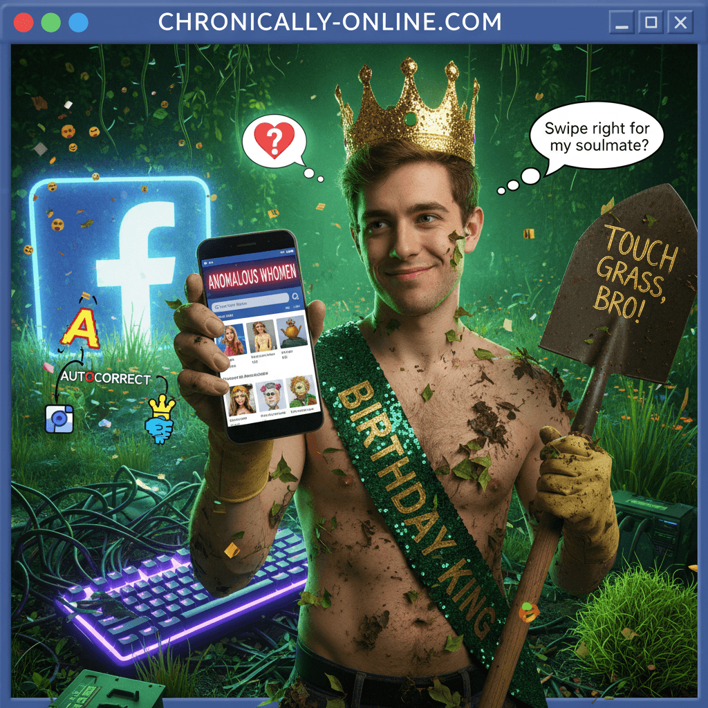 Birthday boy seeks 'anomalous women' via Facebook; autocorrect takes the fall