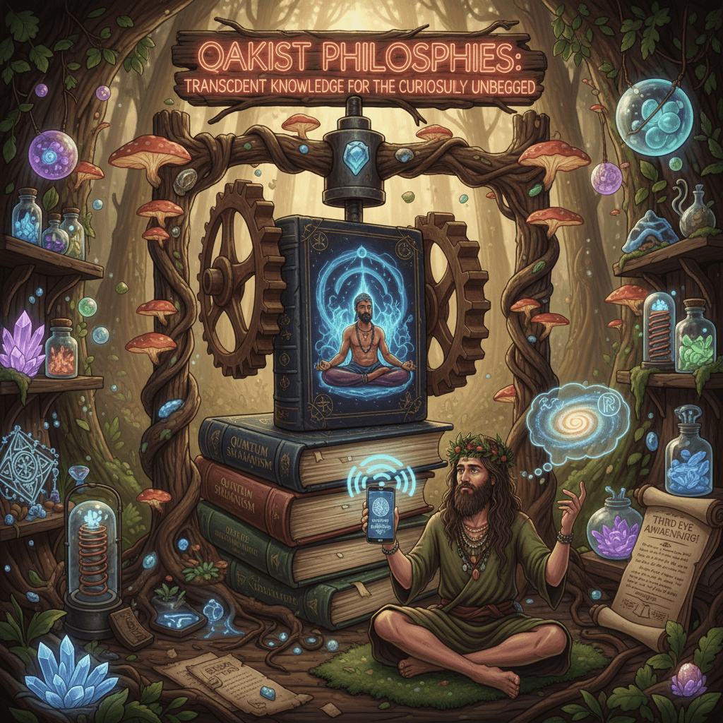 oakist press serving mystical philosophy nobody asked for