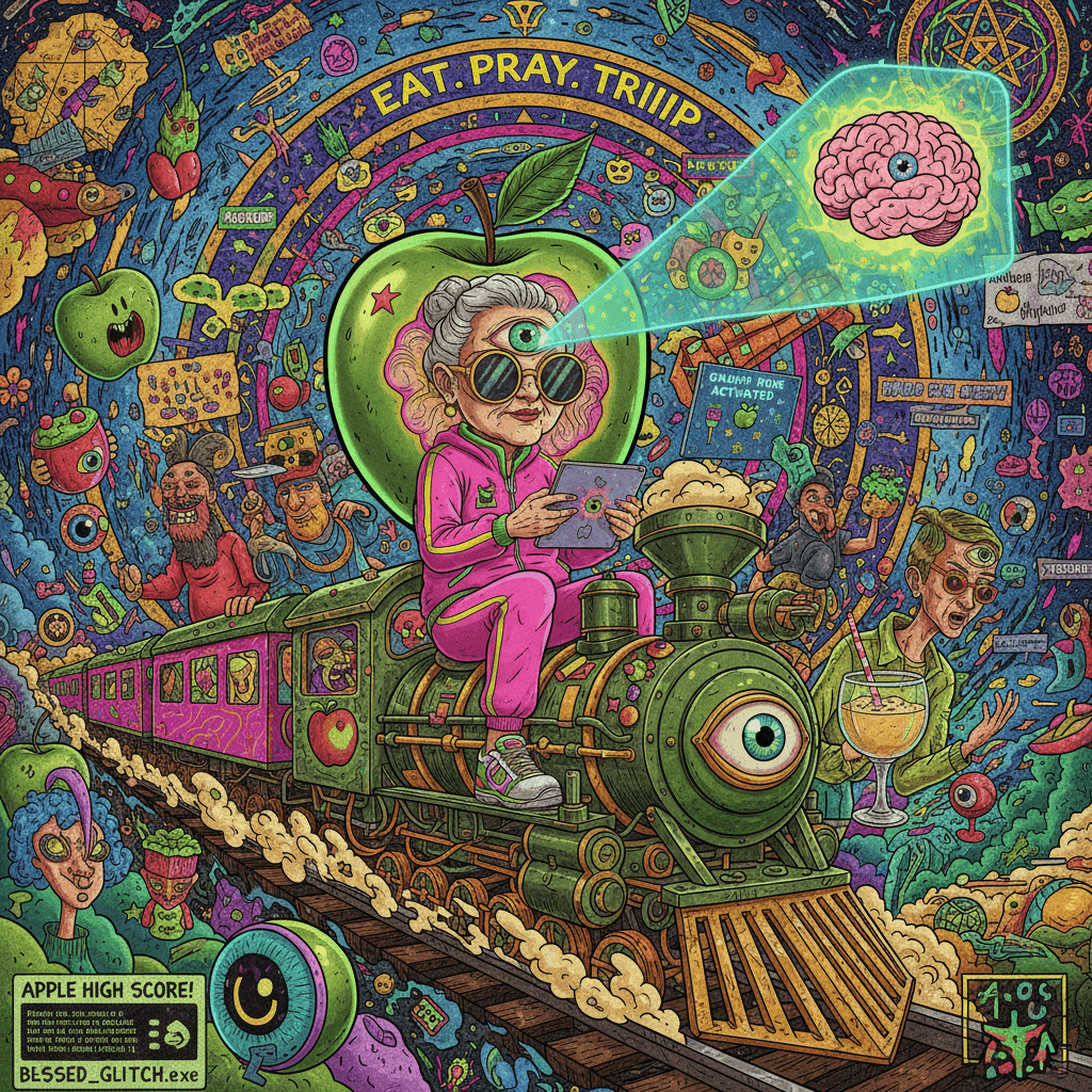 Granny Apple Express hits different when it also hits your third eye