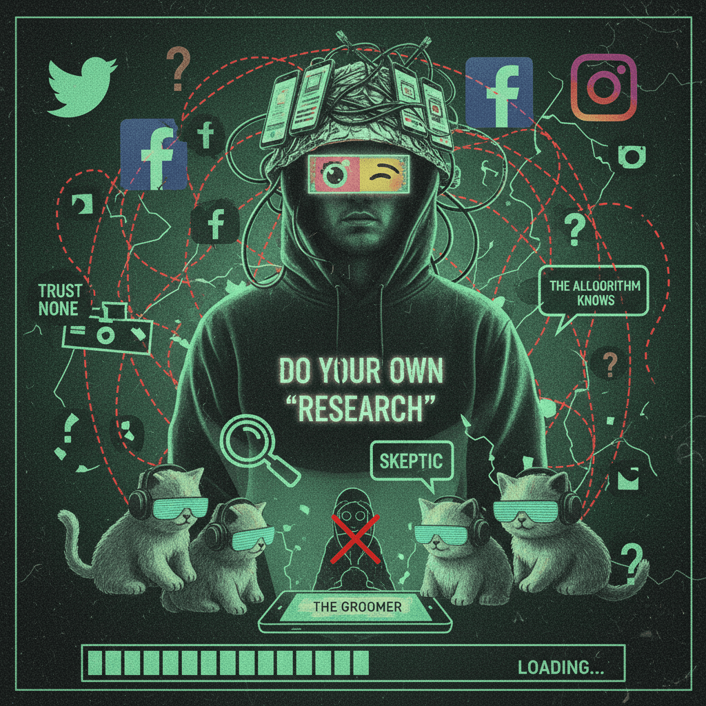 not to be conspiracy theorist but [proceeds to be conspiracy theorist]