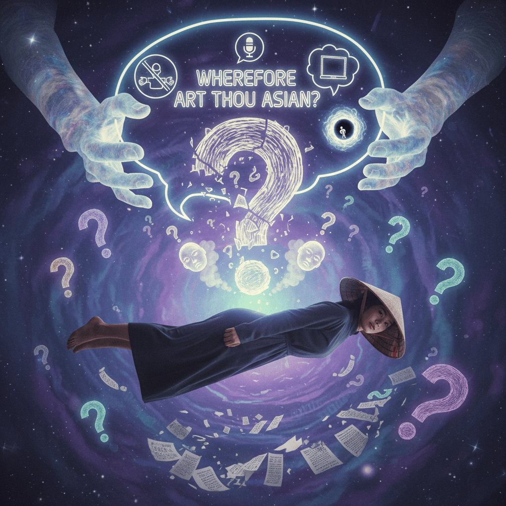 why is she asian: a question nobody asked, nobody answered